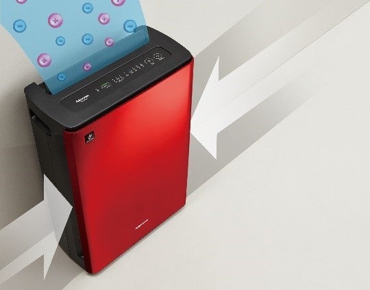 前面吸い込みと上吹き出しによる壁ピタ設置 (イメージ図)