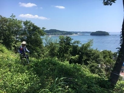 2022年「海の見える命の森」 でのメンテナンス作業