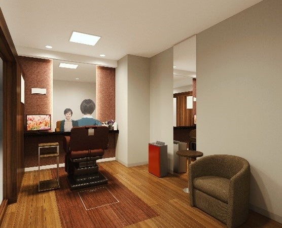 「アデランス静岡」女性用ブース