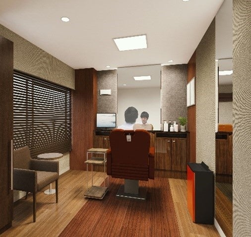 「アデランス函館」男性用ブース