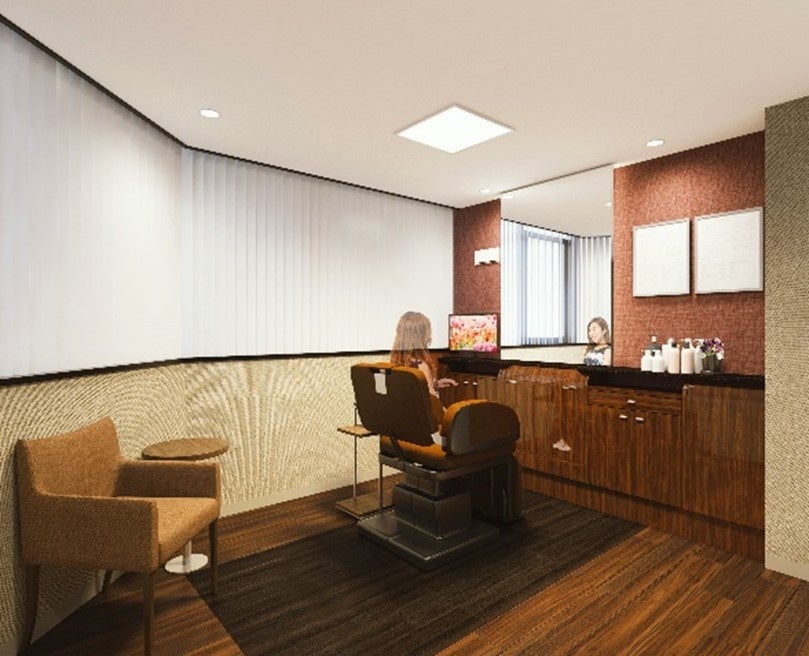 「アデランス岡崎」女性用ブース