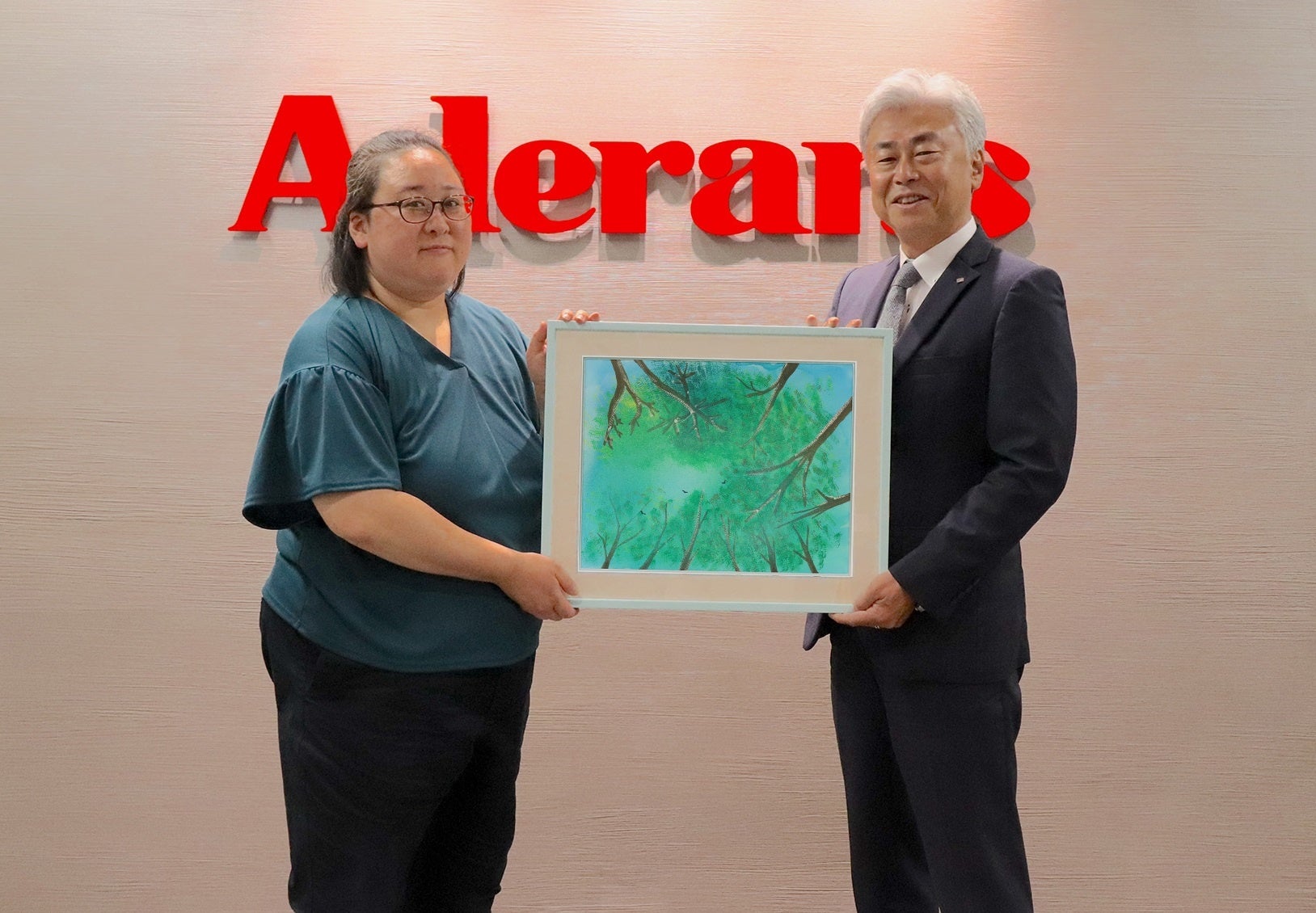 2023パラアート TOKYO 第10回国際交流展」にて 「アデランス賞