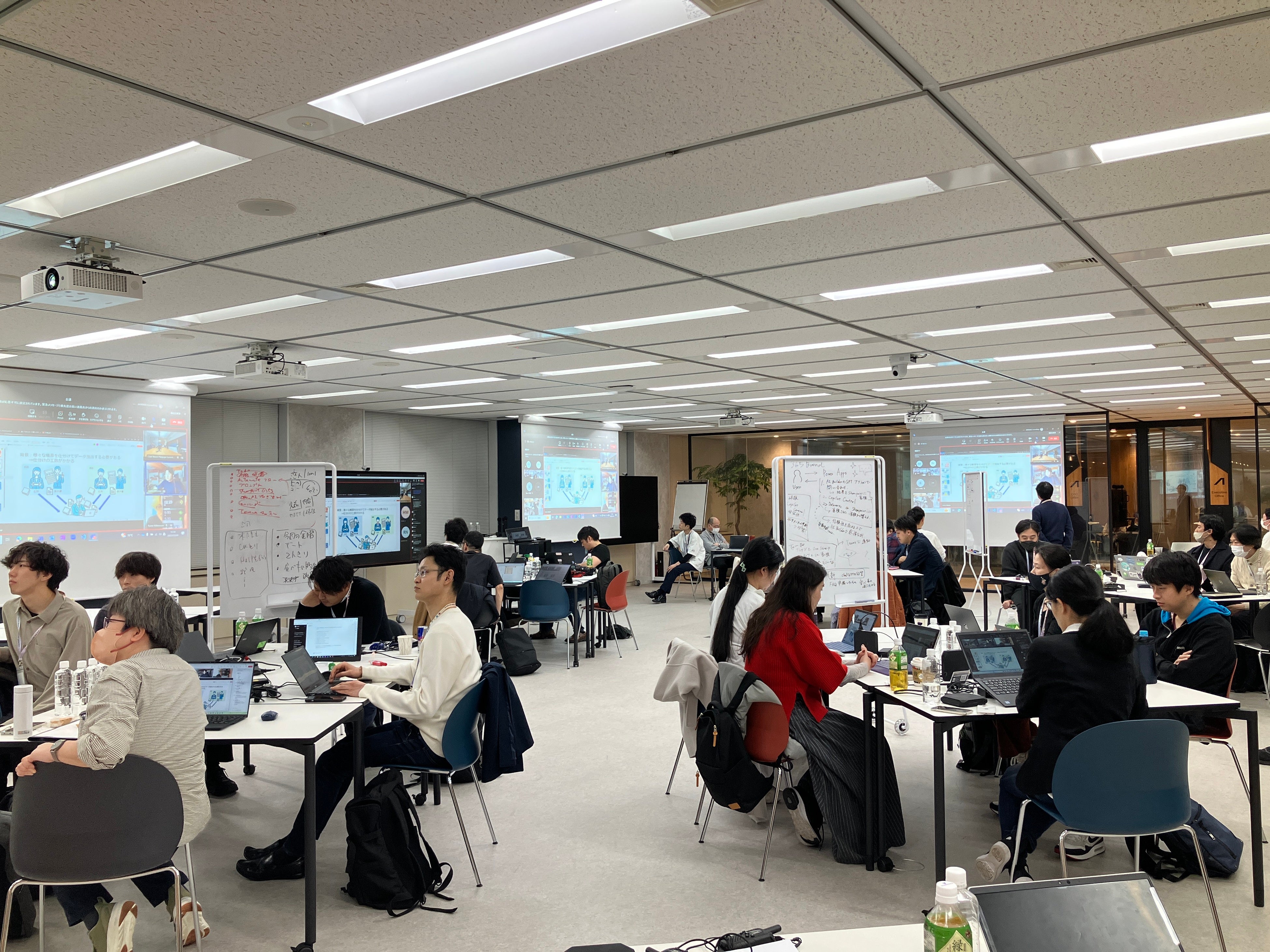 ハッカソンの様子②