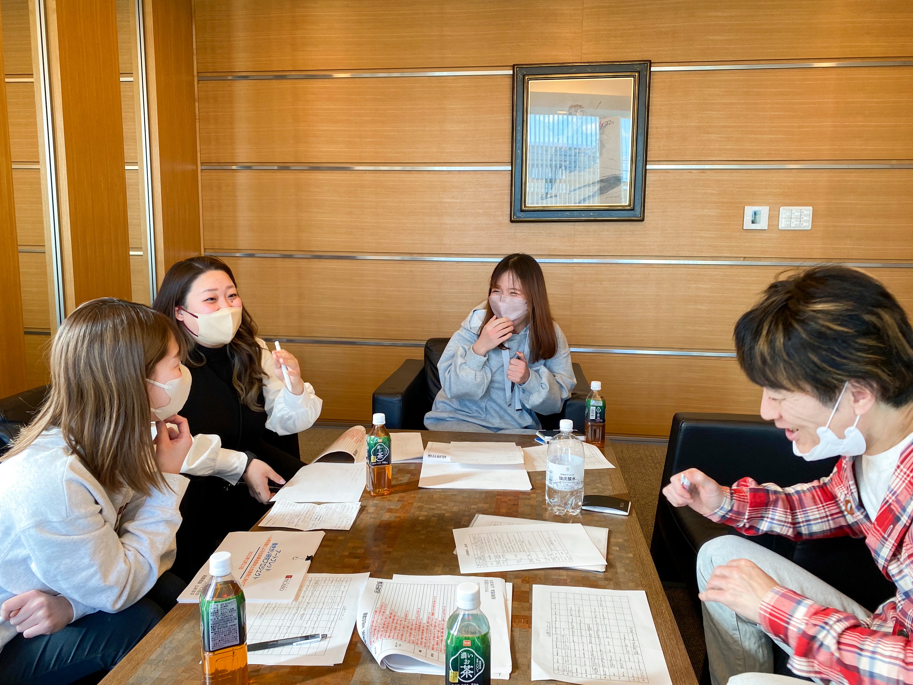 皆で意見を出し合い評価基準を作成②