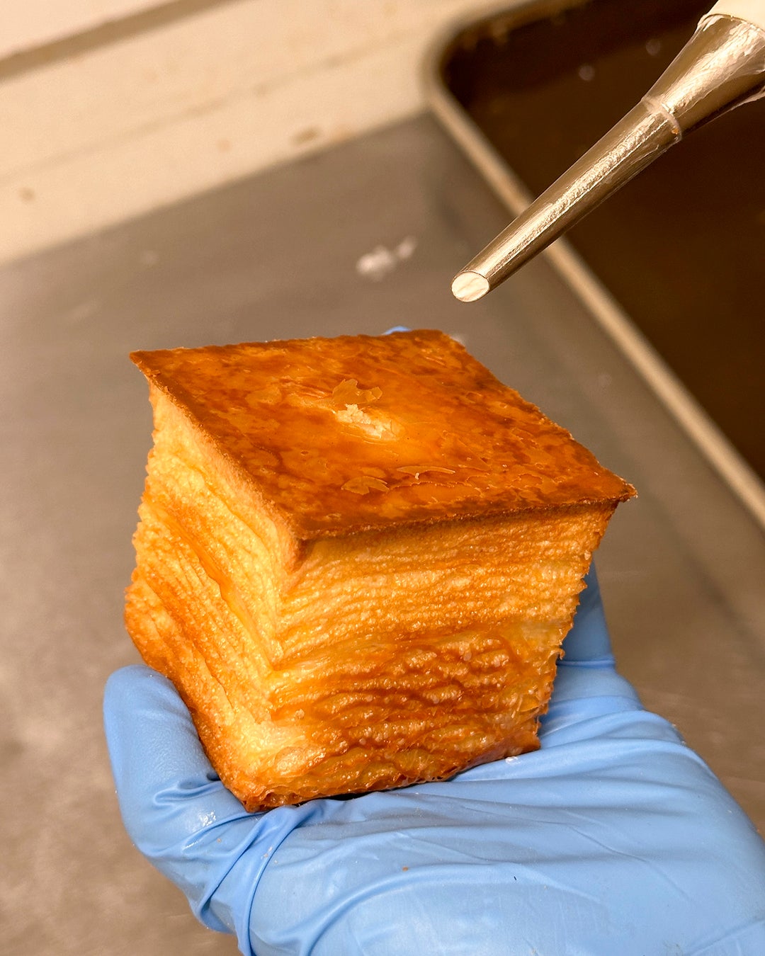 紅茶クリームたっぷり