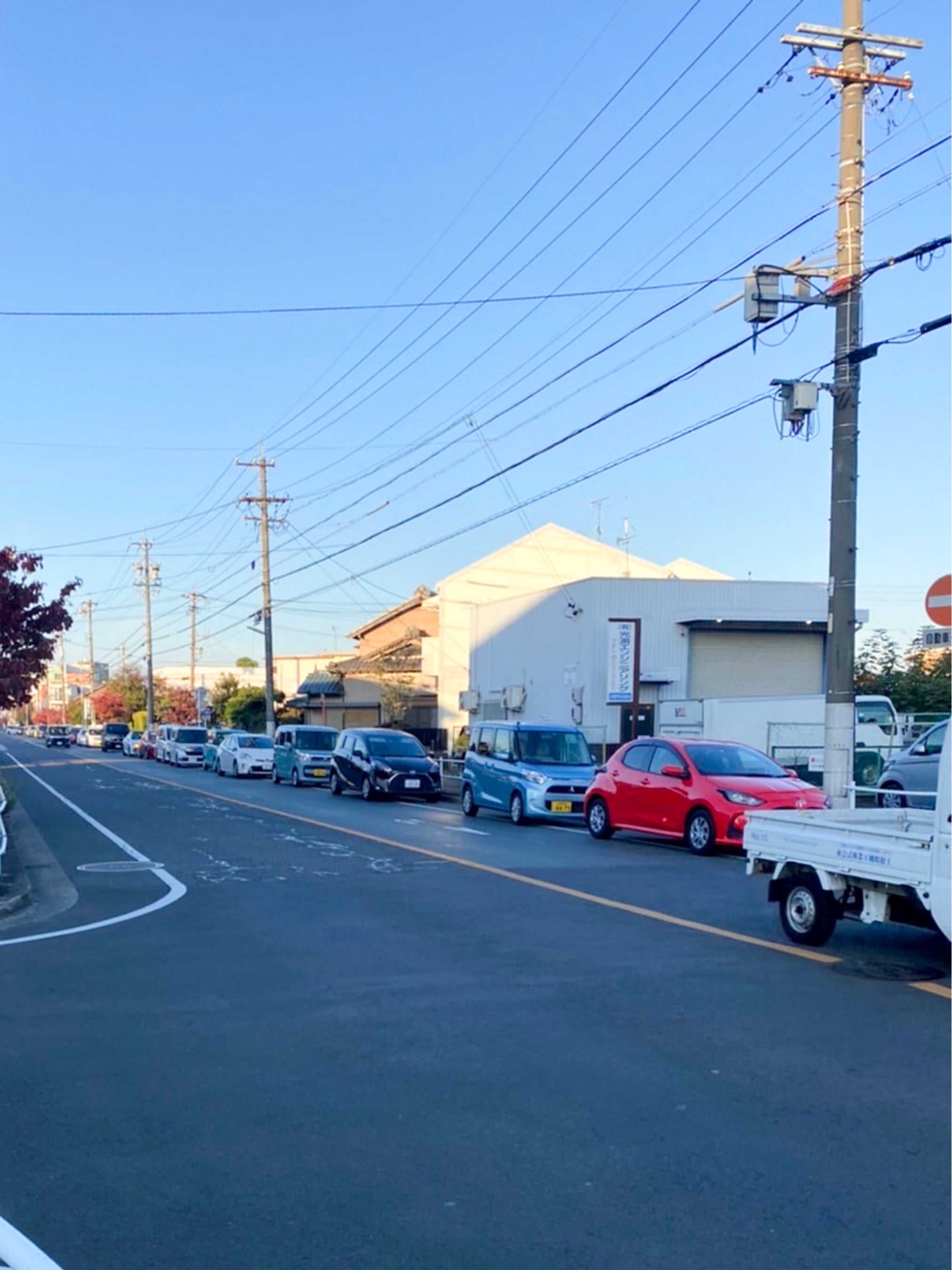 昨年の様子⑤_駐車場に入るために渋滞が発生するほど