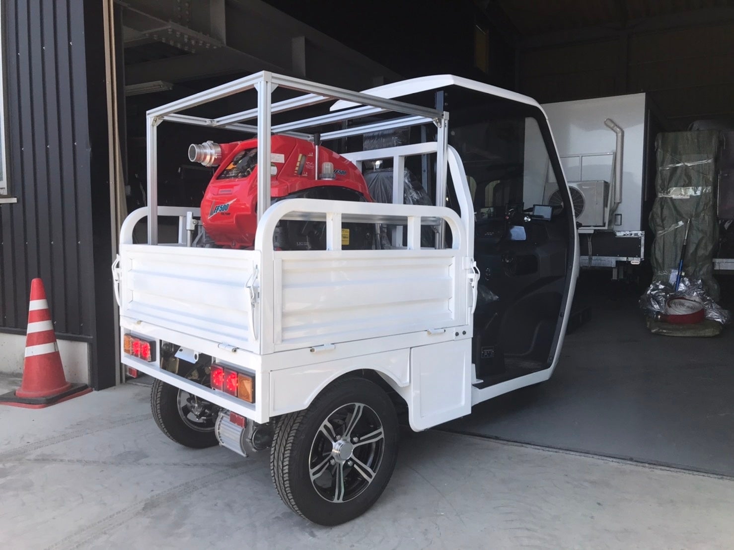 消防以外にも、発想次第でさまざまな用途で活躍