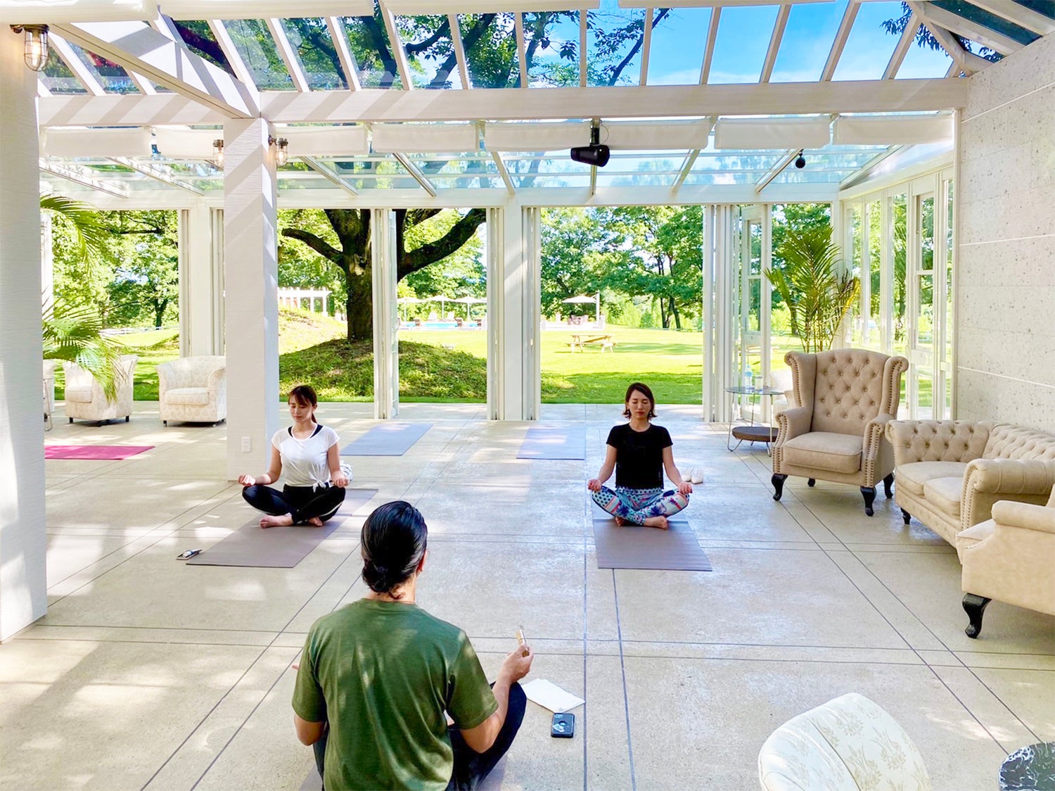 旬を味わうBBQやヨガと組み合わせた「ととのう体験」