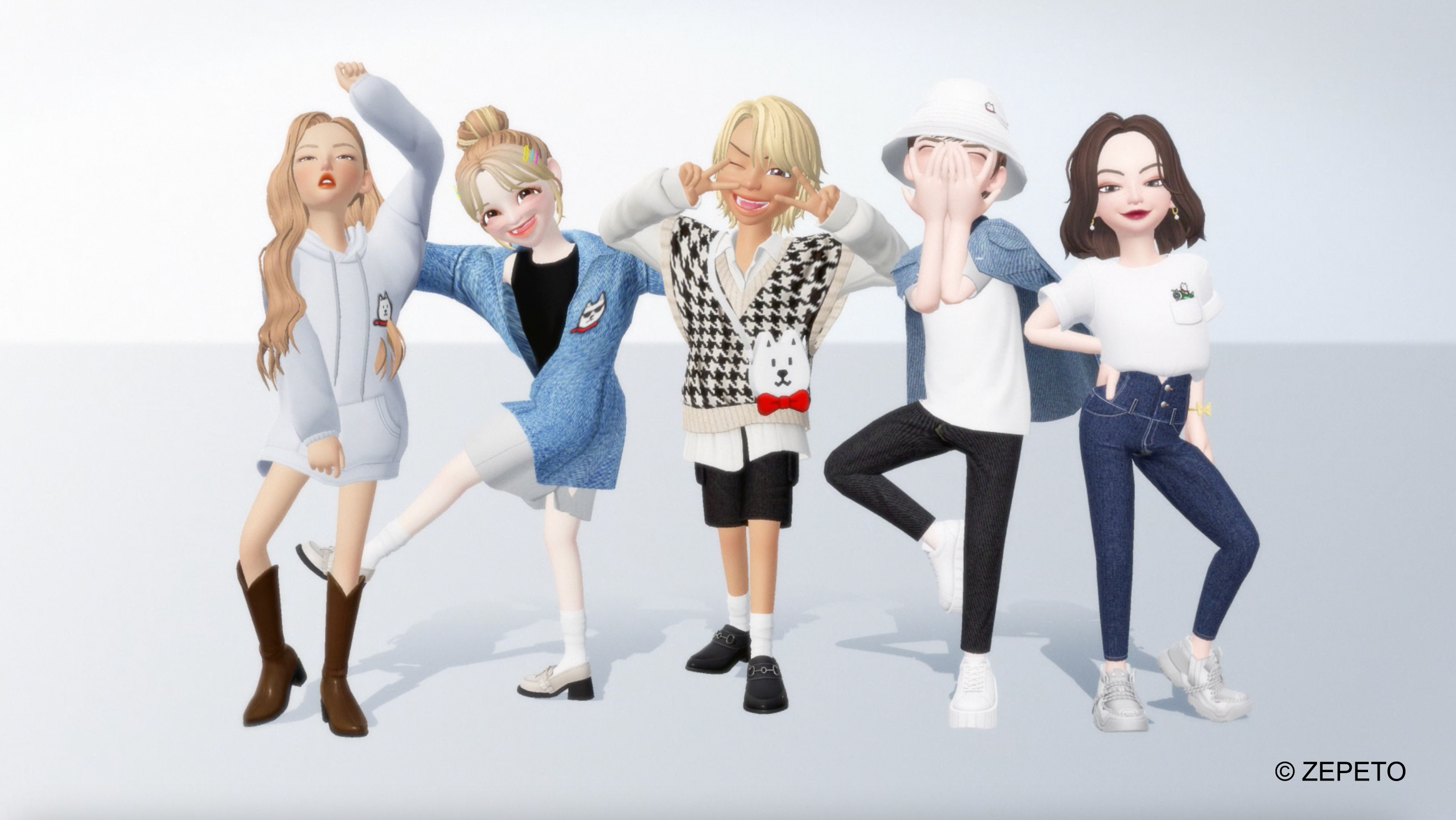「ソフトバンクショップ in ZEPETO」オリジナルアイテム