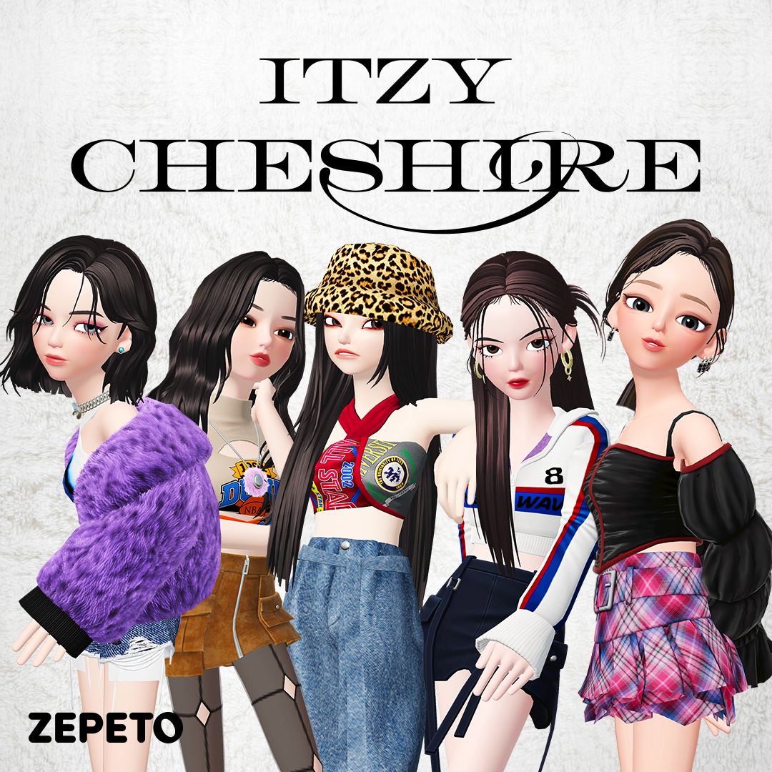 ZEPETO】ITZYカムバック！ニューアルバム「CHESHIRE」のコンセプト衣装