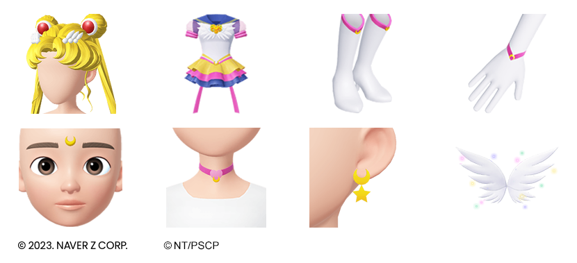 美少女戦士セーラームーン　ヒクベェー ZEPETO】劇場版「美少女戦士セーラームーンCosmos」の世界観を