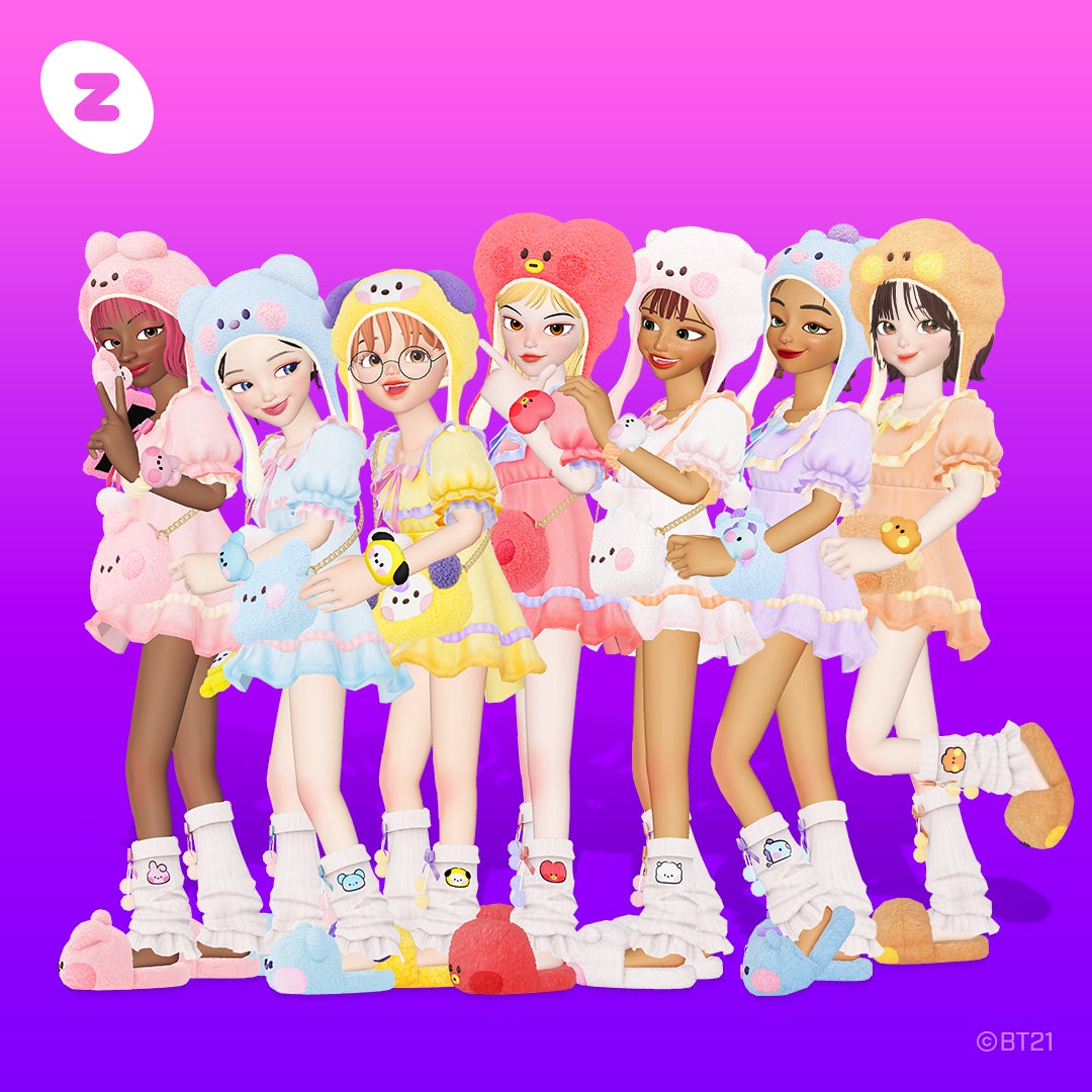 ZEPETO】世界が熱狂する「BT21」とのタイアップ再び!大人気の「BT21 ZEPETO】世界が熱狂する「BT21」とのタイアップ再び!大人気の「BT21