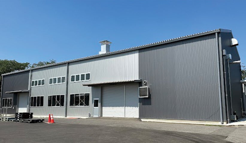 木内酒造(石岡の蔵)の製麦工場の建屋