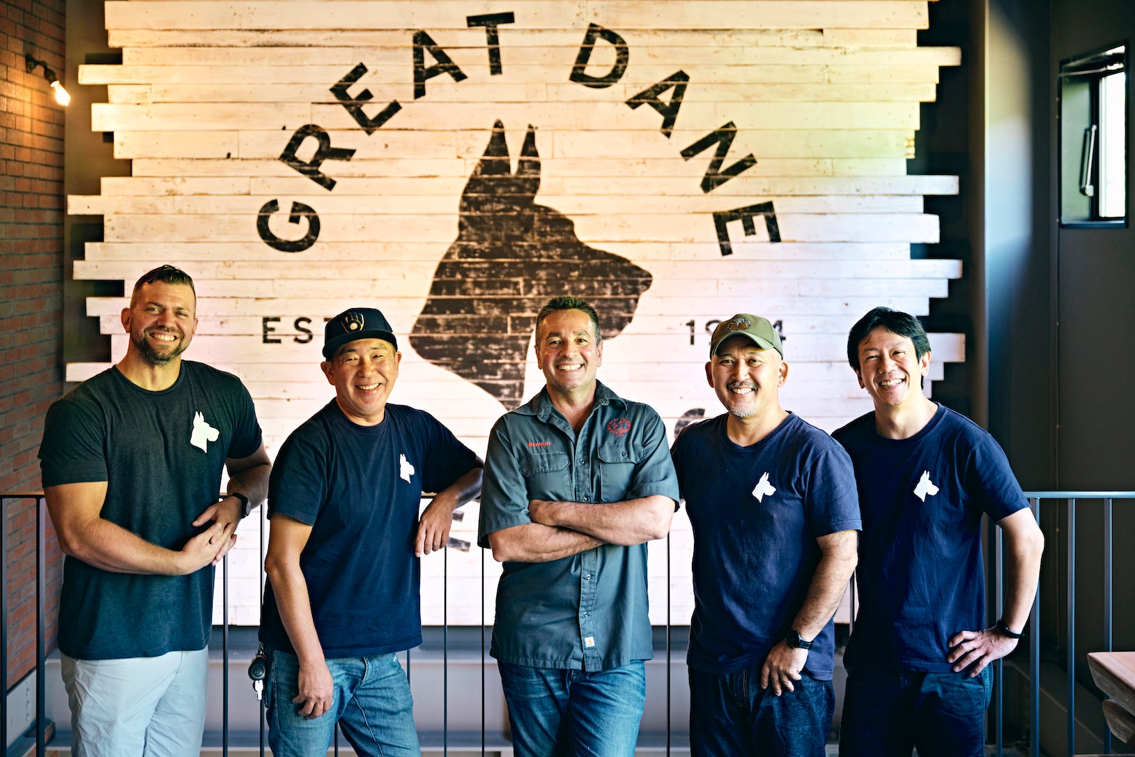 日米混成の5名の創業メンバー