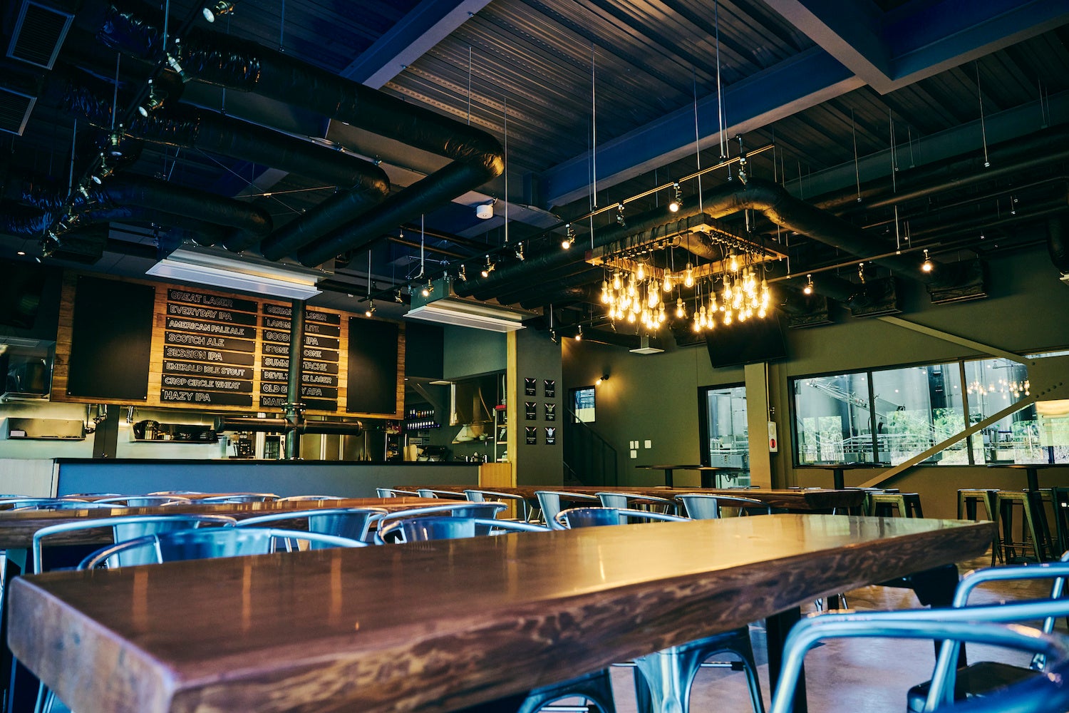 レストランの店内