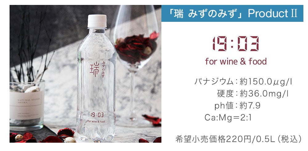日本の水を世界ブランドへ】希少な天然水から作った機能水「瑞 みずの