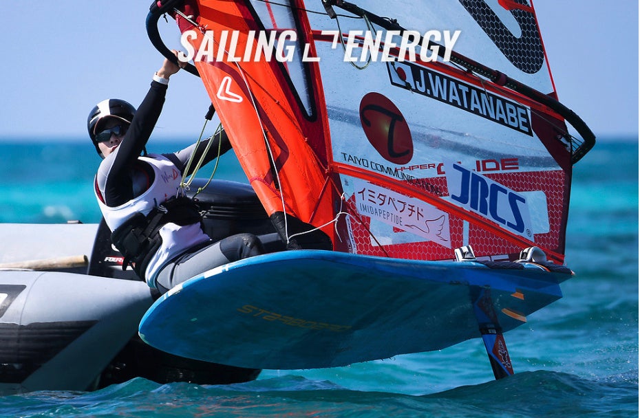 ウインドサーフィンの渡辺純菜選手と株式会社トーフミートがスポンサー