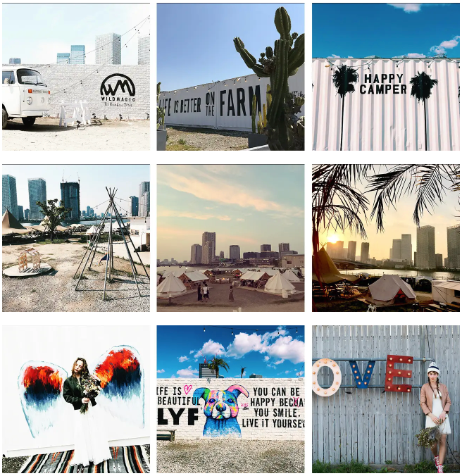 東京・豊洲の都市型アウトドアパークWILD MAGIC