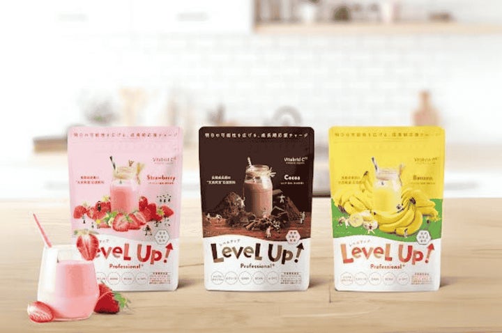 ⼦ども向け成⻑期サポート飲料「レベルアップ」に、「抹茶ミルク ⼦ども向け成⻑期サポート飲料「レベルアップ」に、「抹茶ミルク