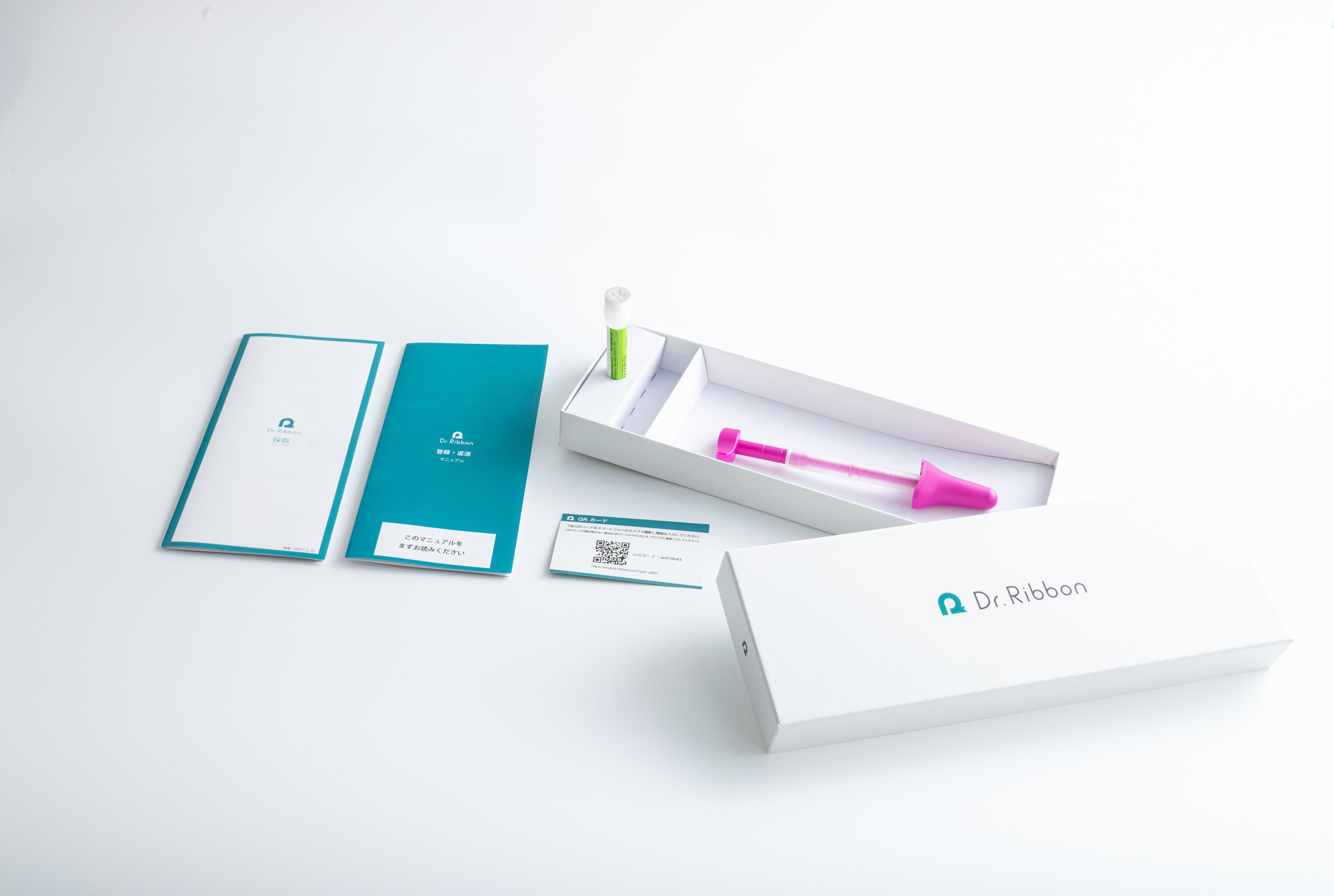 自己採取式のHPV遺伝子検査キット ” Dr. Ribbon HPV 