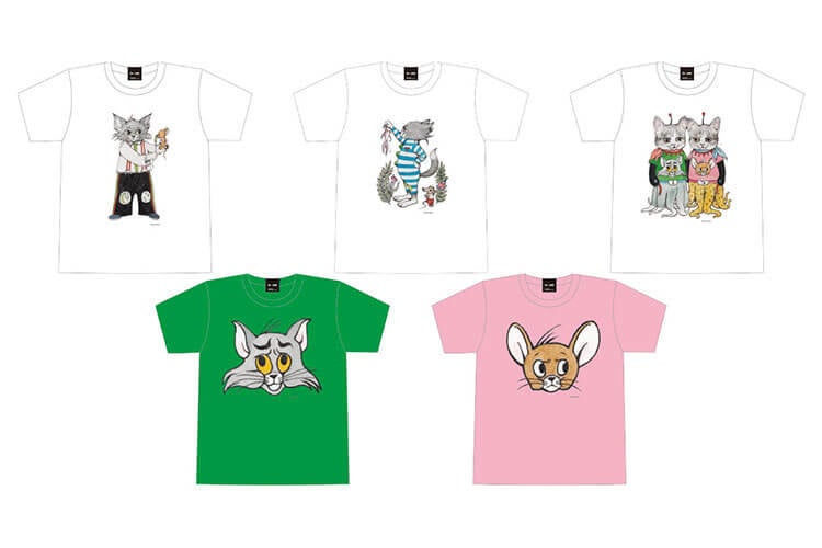 Tシャツ S・M・Lサイズ(全種3サイズ展開)各4,400円(税込) お一人様各1点まで