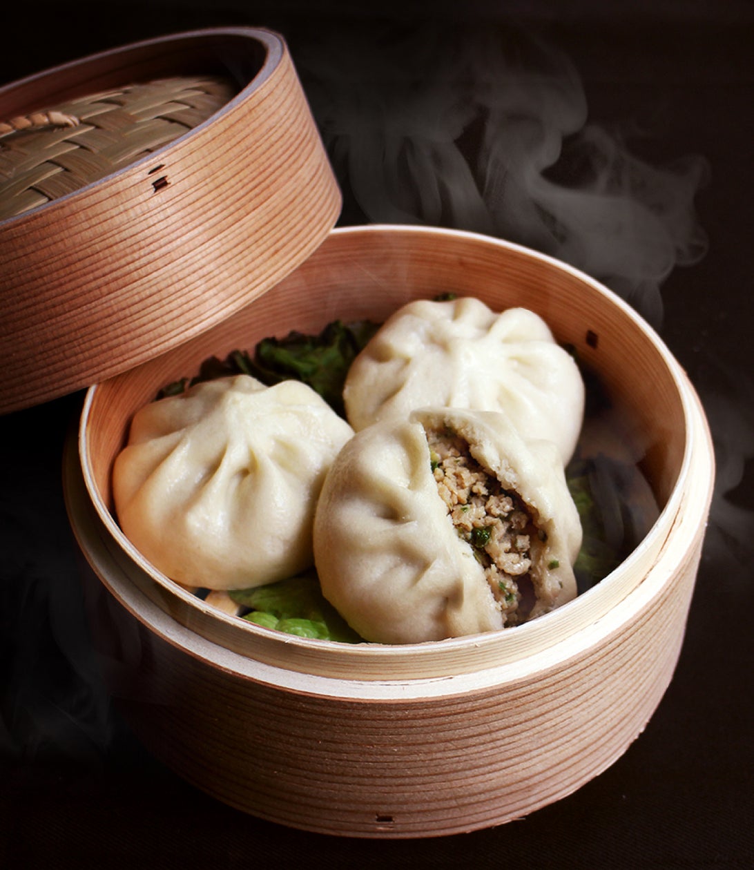 しっとりもちもち食感がたまらない!大阪王将公式通販「もちもち豚饅頭」新発売