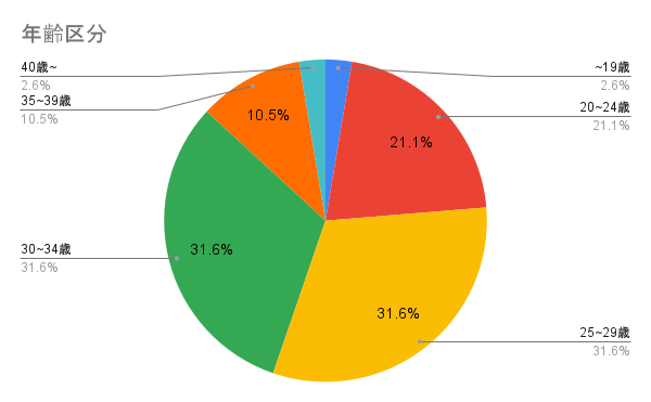 年齢区分の内訳