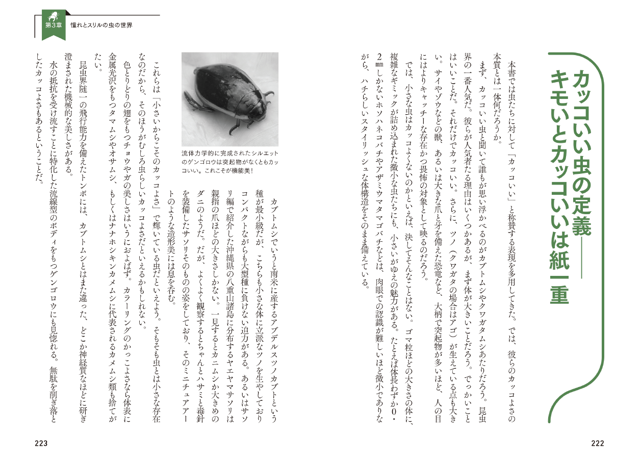 『虫への愛が止まらない』第３章より