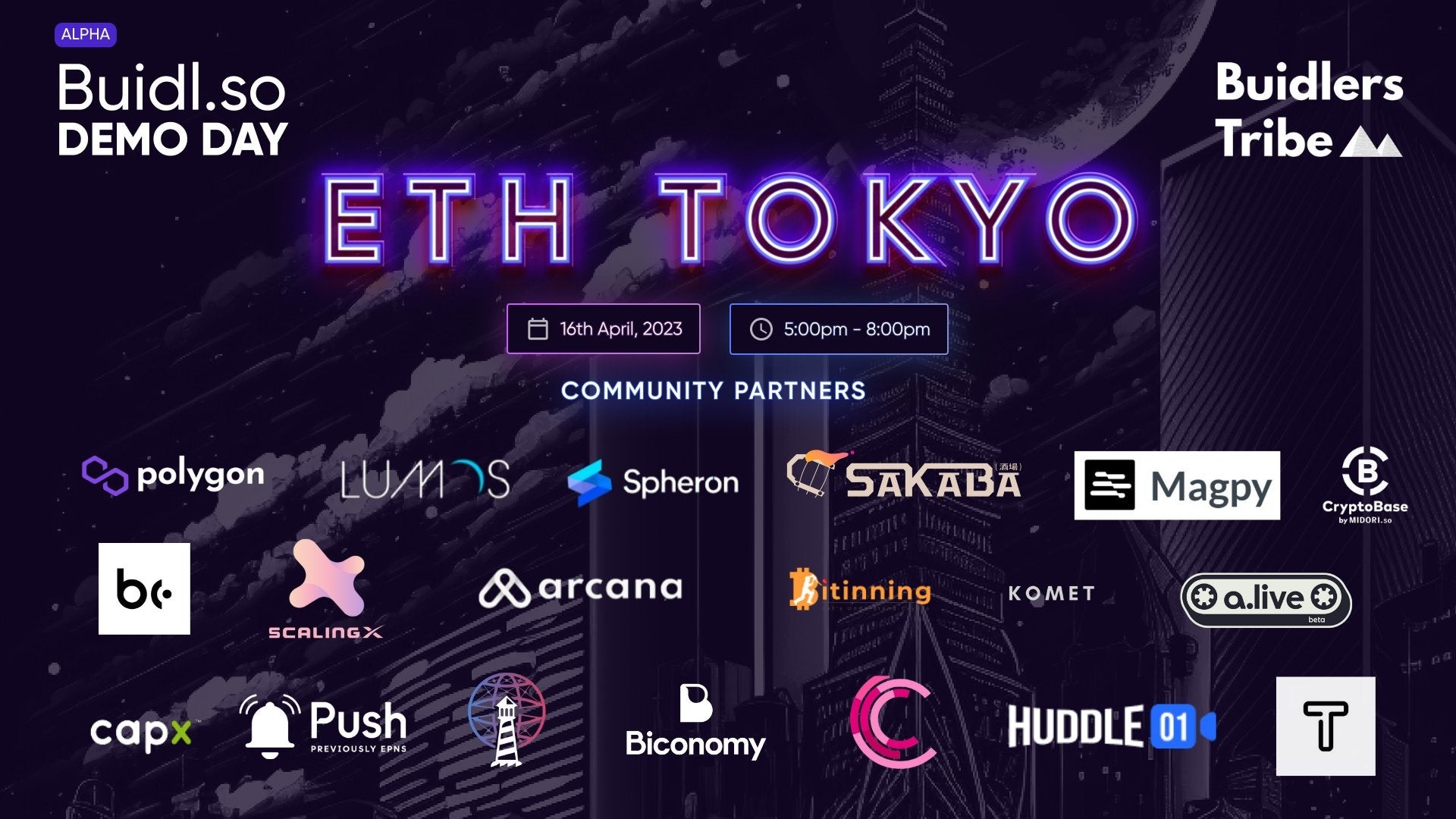 Buidl.so Demo Day Tokyo