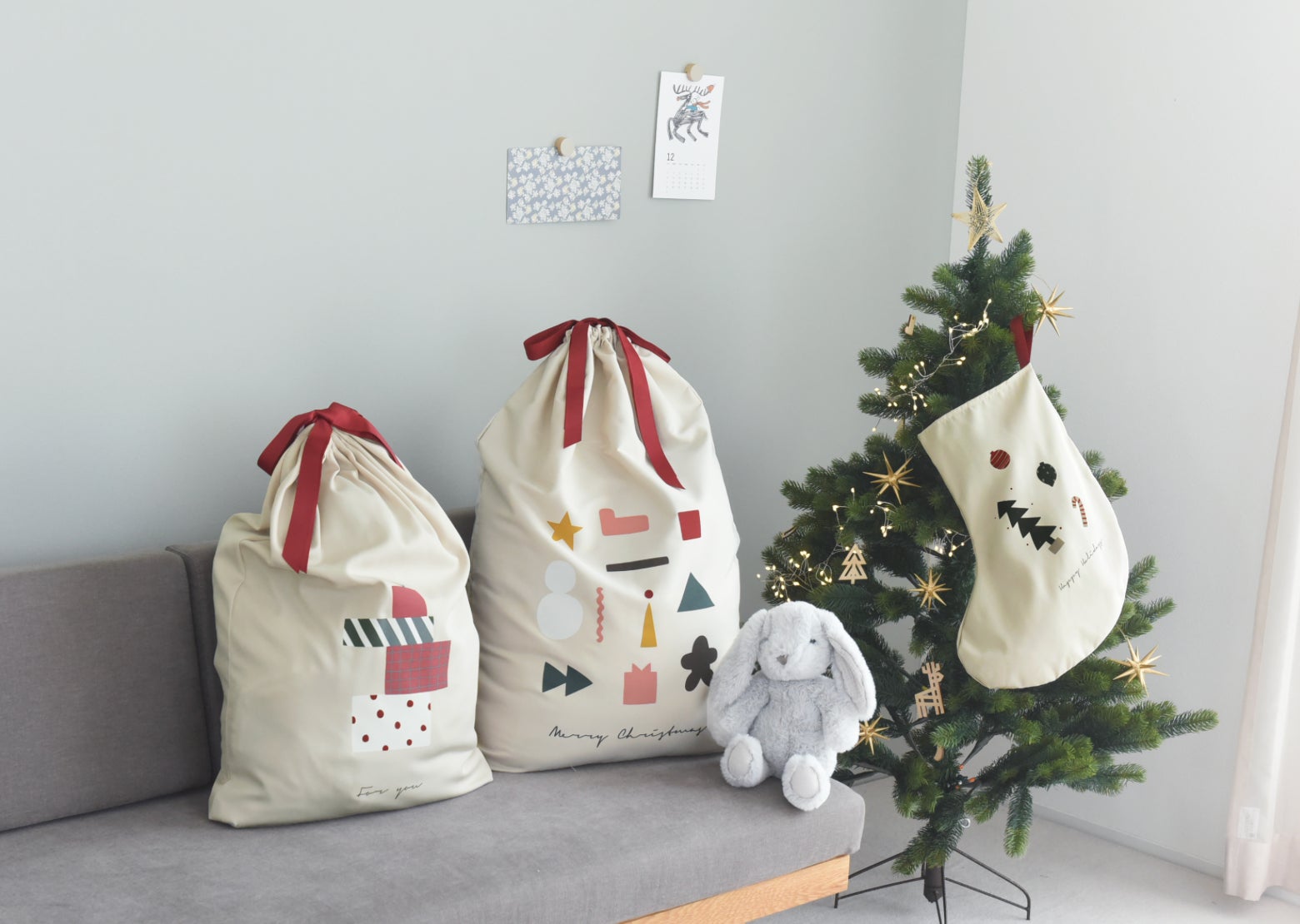 最高のクリスマスプレゼントを演出!kukka ja puuの「サンタ袋のような 最高のクリスマスプレゼントを演出!kukka ja puuの「サンタ袋のような