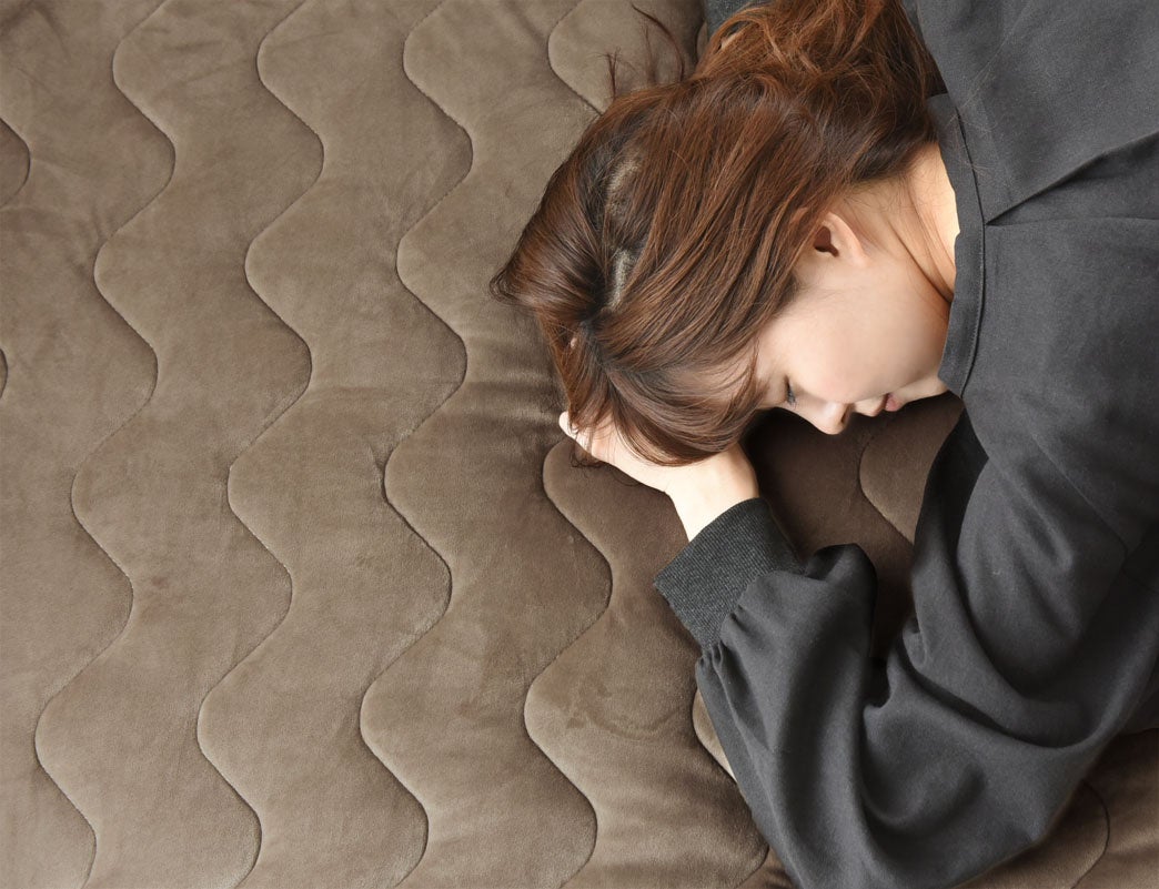 頬ずりしたくなる寝具シリーズ。敷パッド、掛布団カバー、枕カバー、綿入り毛布など幅広く展開