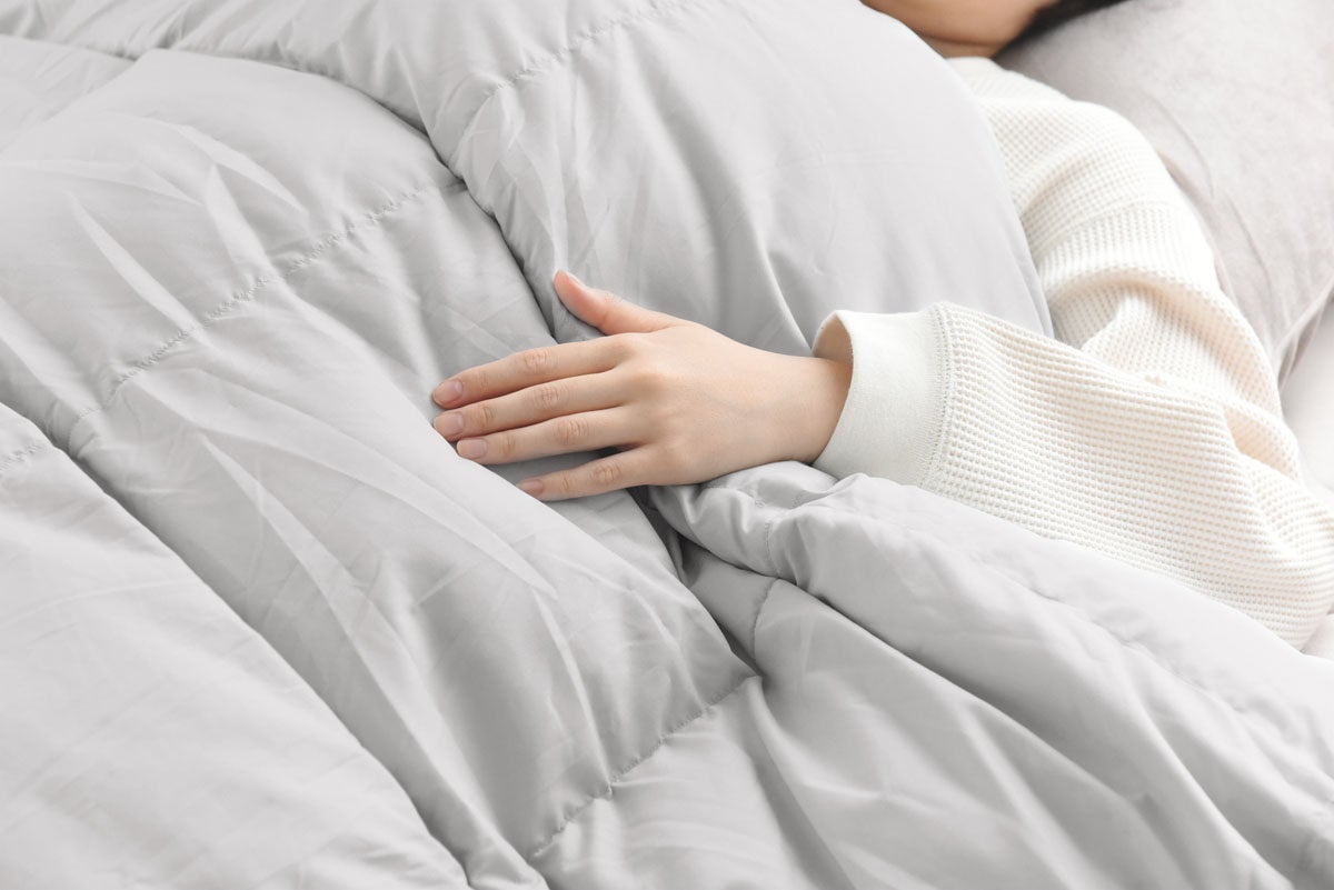 ほこりが出にくく防ダニ、さらに洗濯機で洗える嬉しい素材