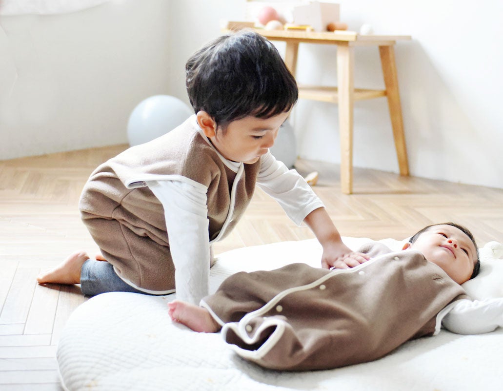 サイズ違いで兄弟お揃いでも