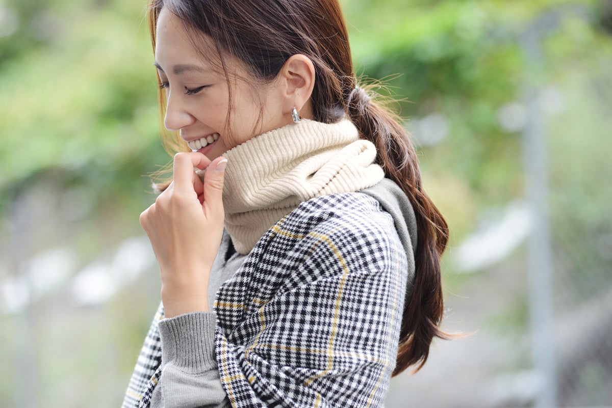 メイクした日も安心して着けられる