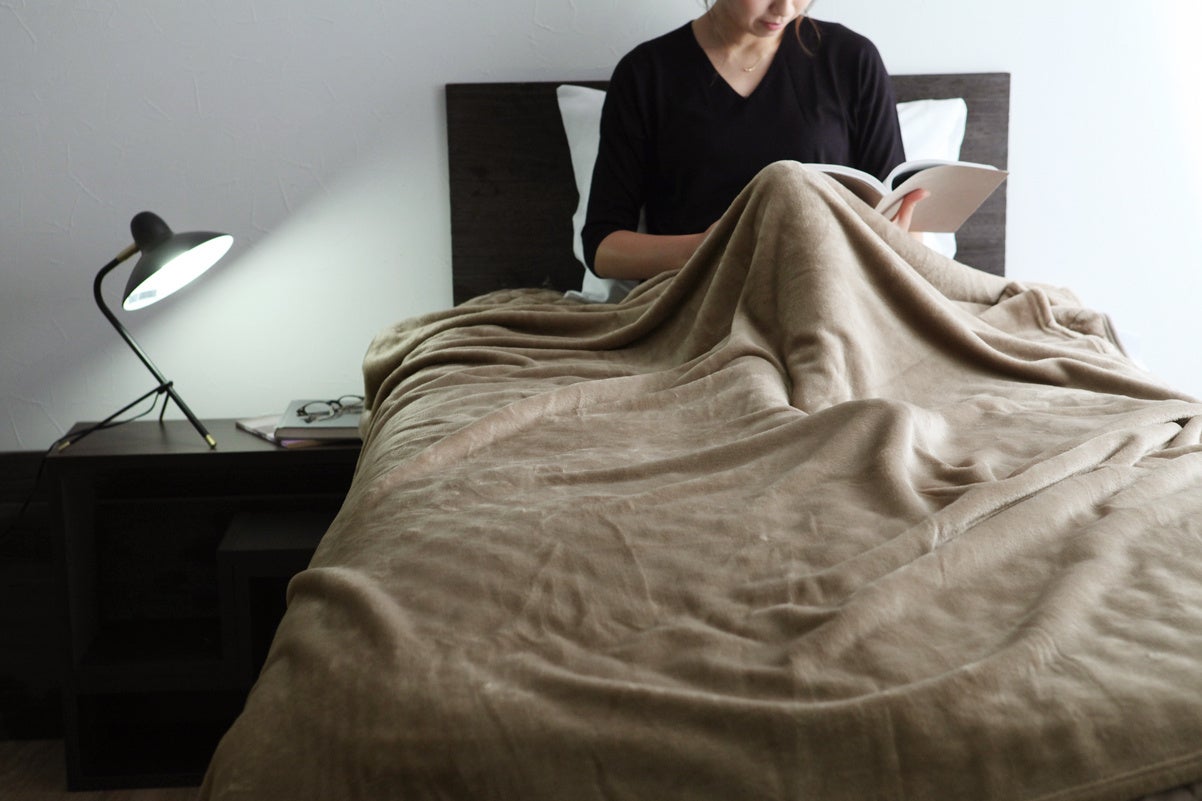 アンジェ web shopのロングセラー商品「bon moment 伝説の毛布」