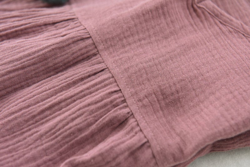 綿100％の2重ガーゼ素材