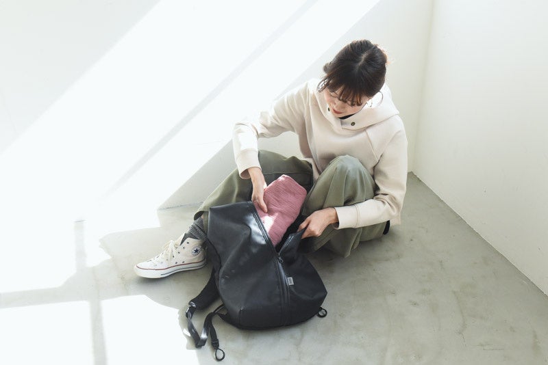 かさばりにくいから、持ち歩きも