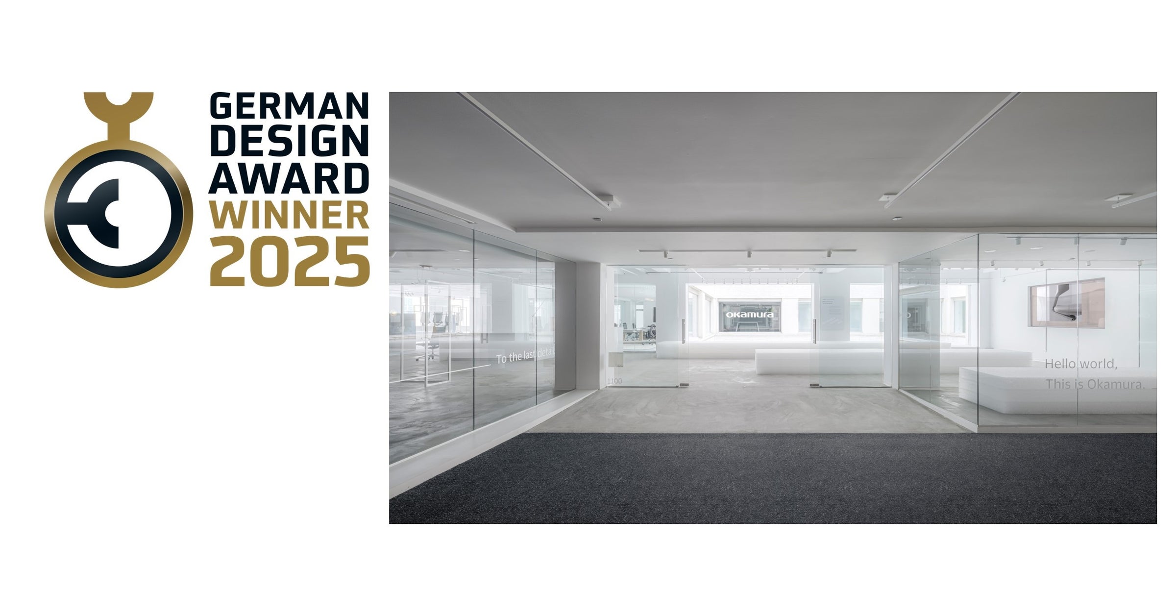 北米の商業インテリアの展示会「NeoCon 2024」におけるオカムラの展示がドイツ「German Design Award 2025」を受賞