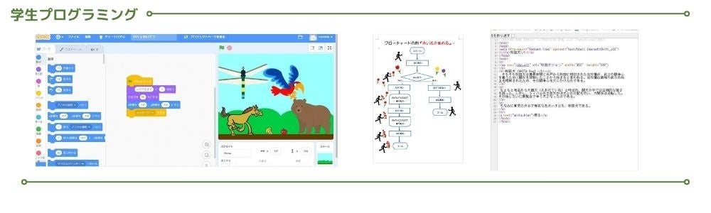 ビジュアルプログラミングで楽しく学ぶ