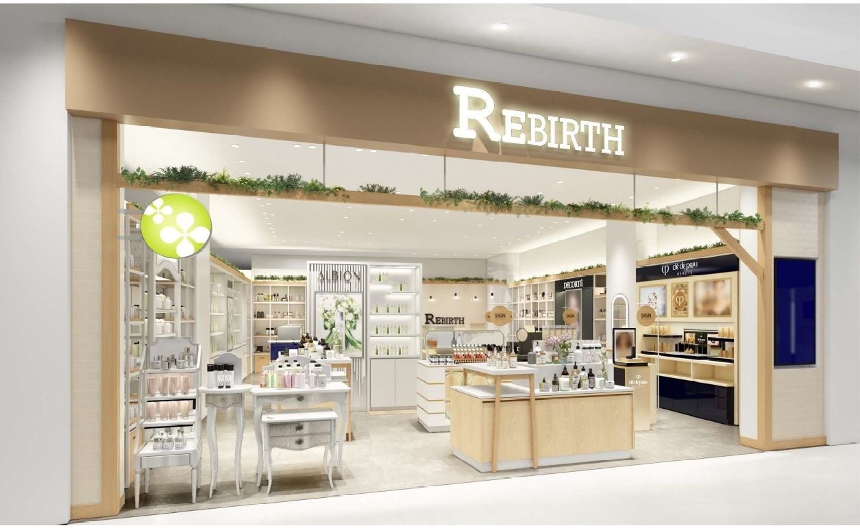 REBIRTHららぽーと磐田店」にて、2024年4月26日（金）よりアテニア商品