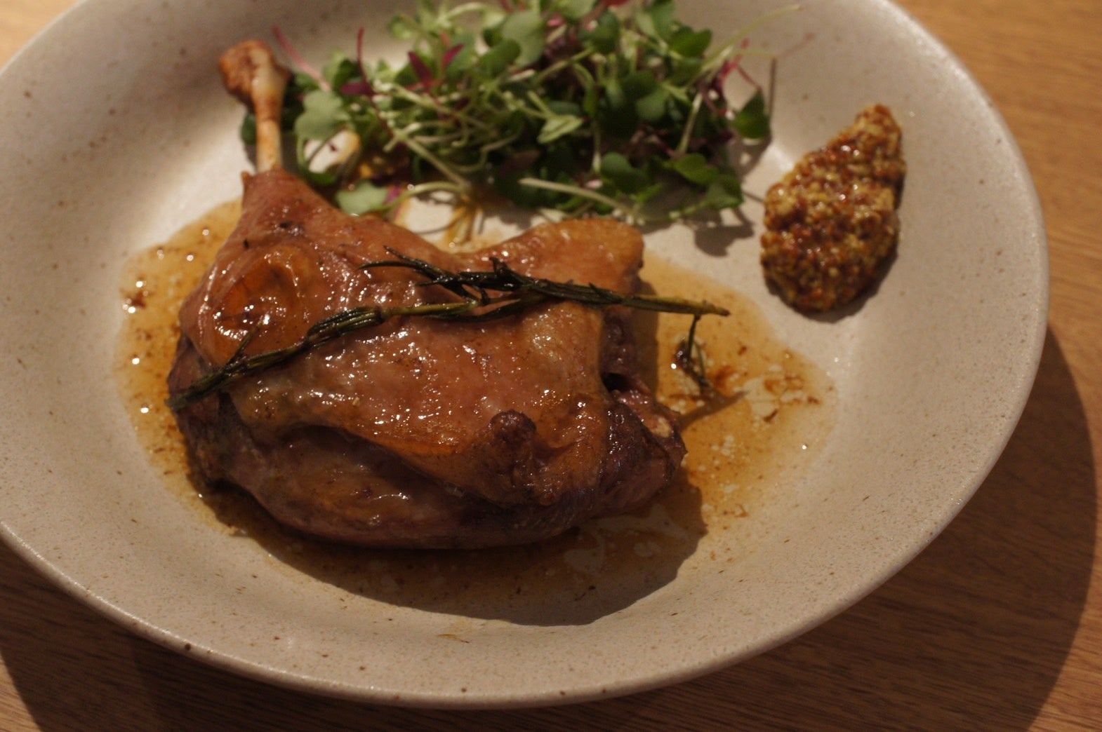 【BARメニュー】合鴨もも肉のコンフィ