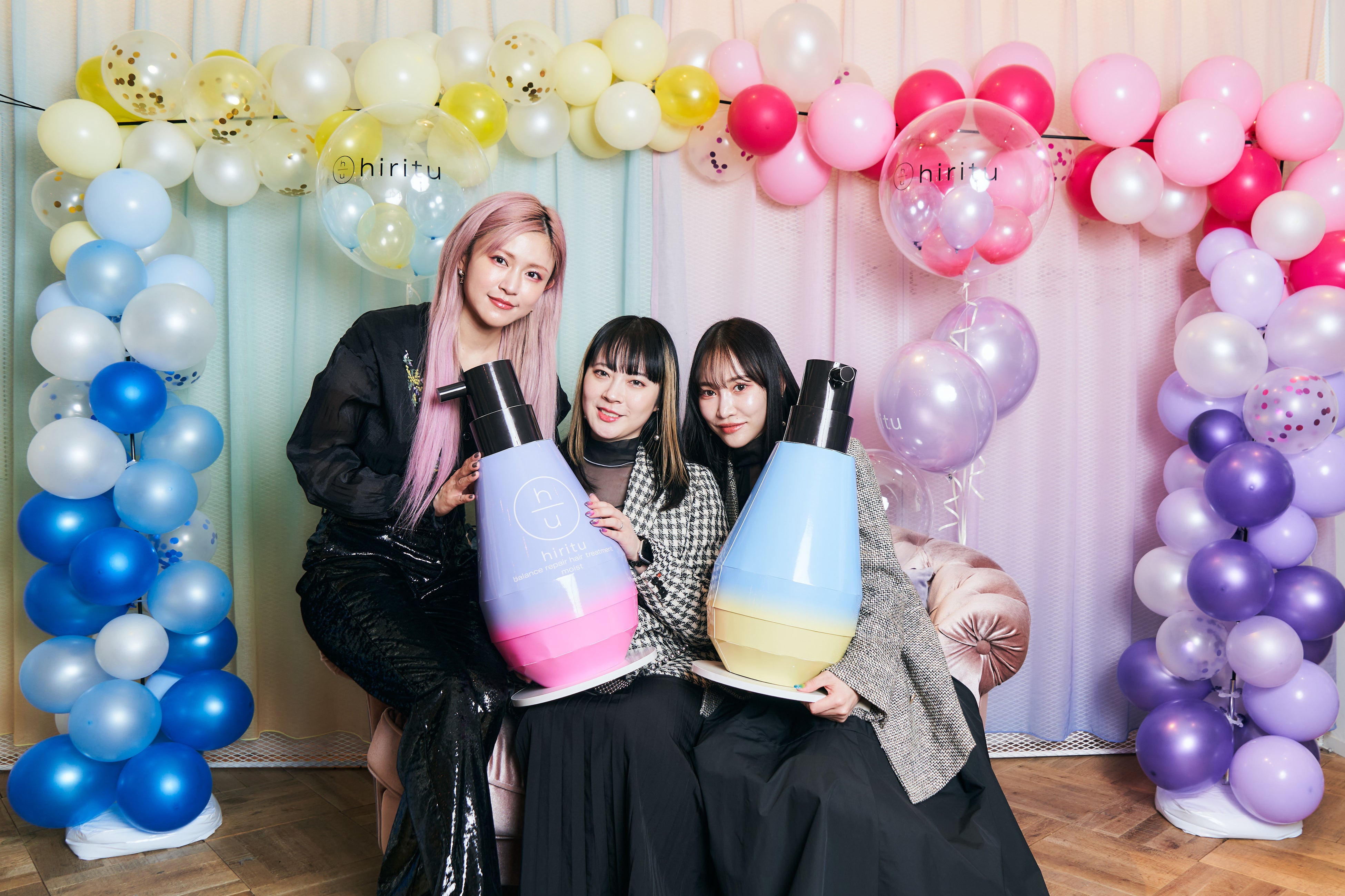 hirituの世界観が楽しめるオリジナルフォトスペース