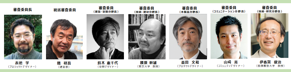 各分野の最前線で活躍する審査委員 （審査委員のメッセージ動画を公式サイトで公開）