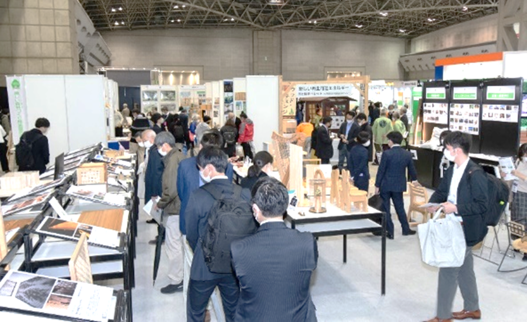 「ウッドデザイン賞」特設コーナーが設置される「エコプロ」