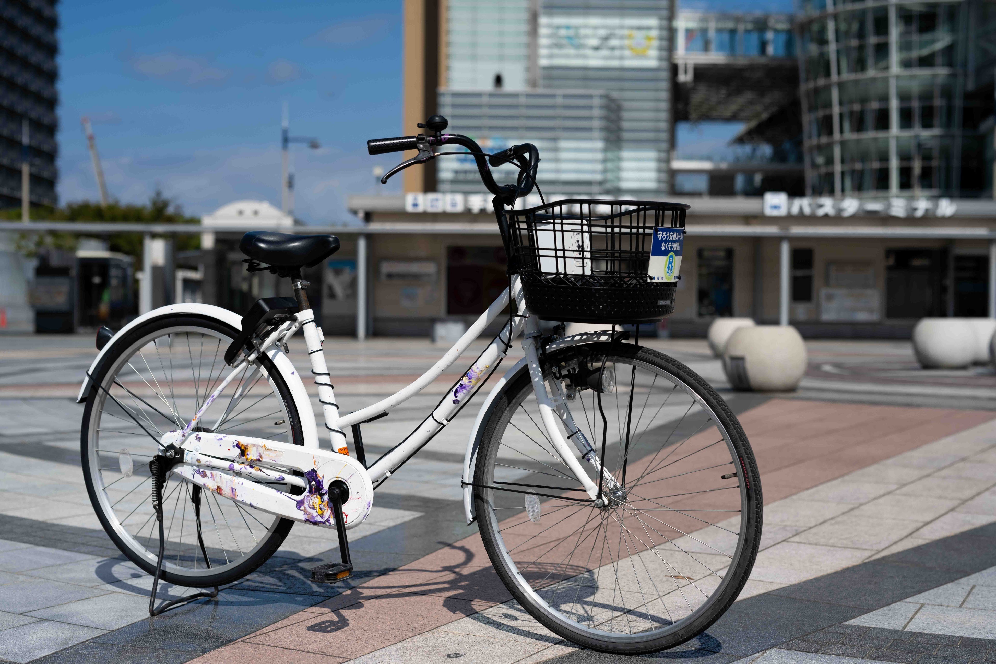 アーティストがレンタサイクルをデザイン。Setouchi Art Jack2023内で