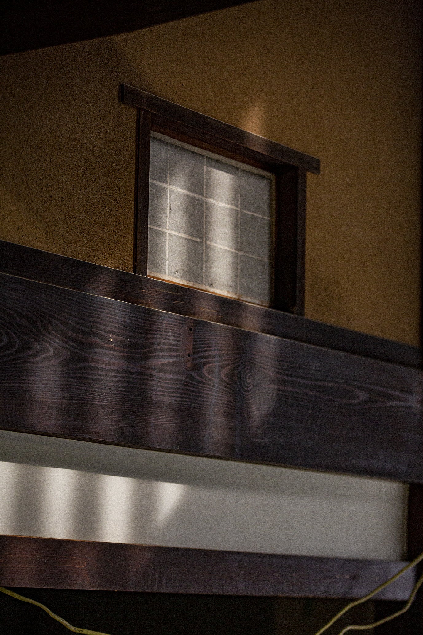 高山の町屋ならではの二階の覗き障子