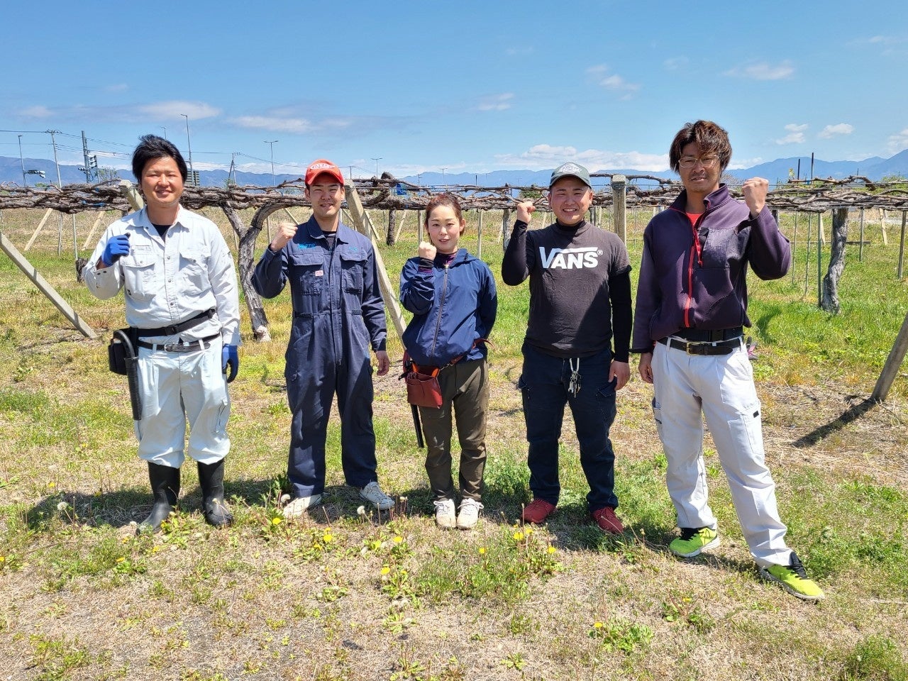 若手から盛り上げる山梨のフルーツ栽培