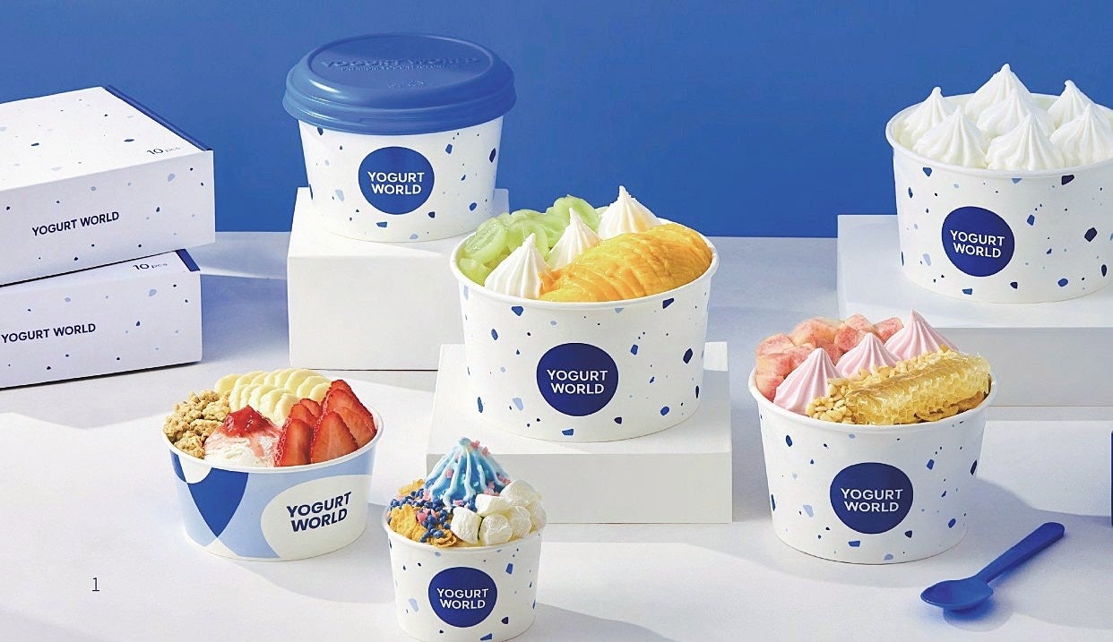 韓国で話題のヨーグルトアイス専門店「YOGURT WORLD」が大阪・梅田HEP FIVEに初上陸！3日間で1000名近く...