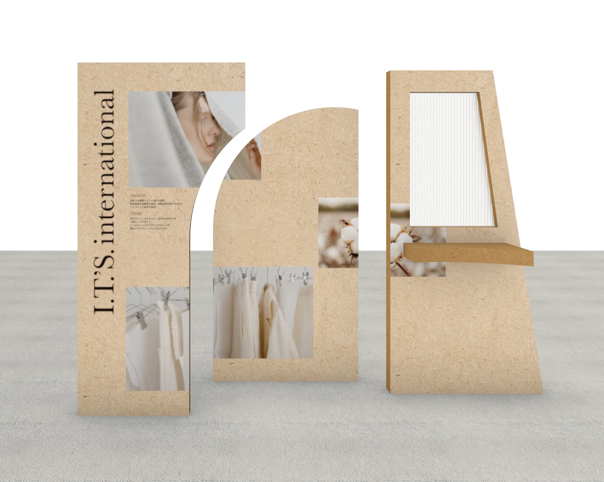 什器のデザインイメージ2