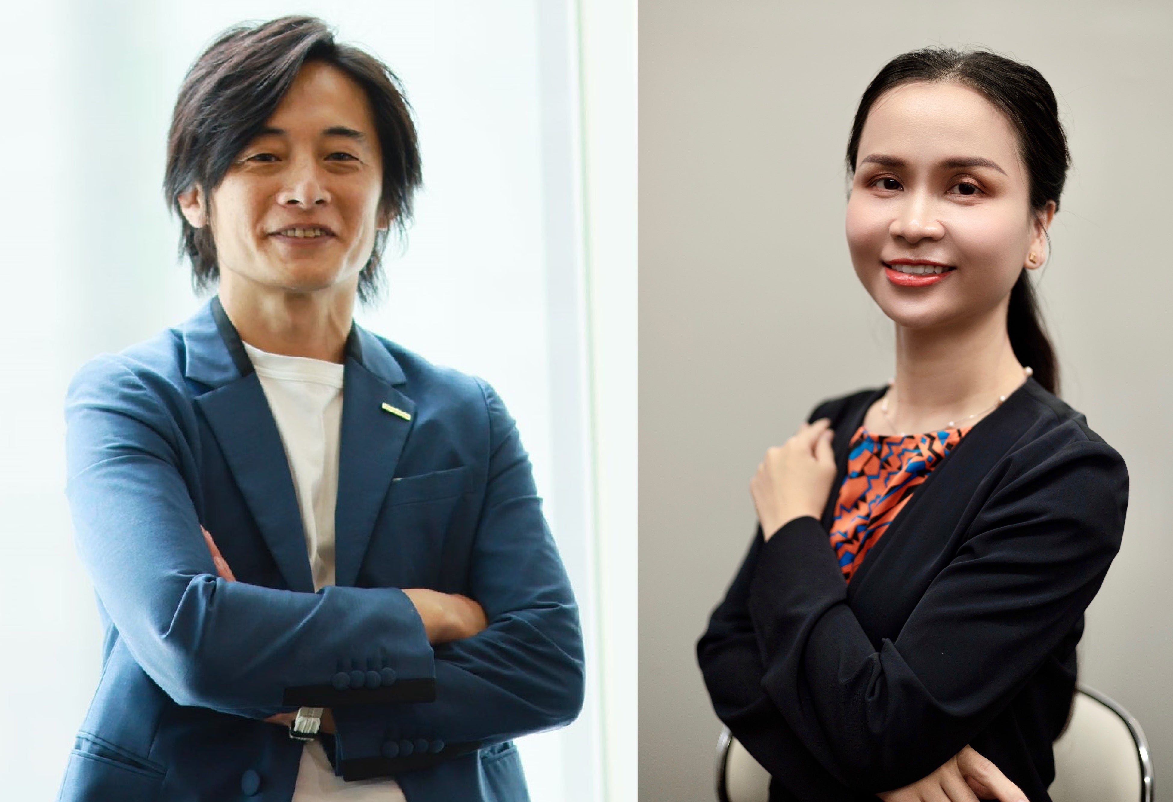 WMH代表取締役社長 加福真介とONE-VALUE代表取締役 フィ ホア氏